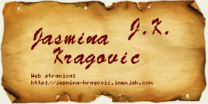 Jasmina Kragović vizit kartica